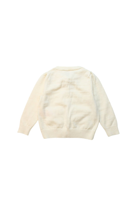 A Ivory Cardigans from Nicholas & Bears in size 12-18M for girl. (Back View)