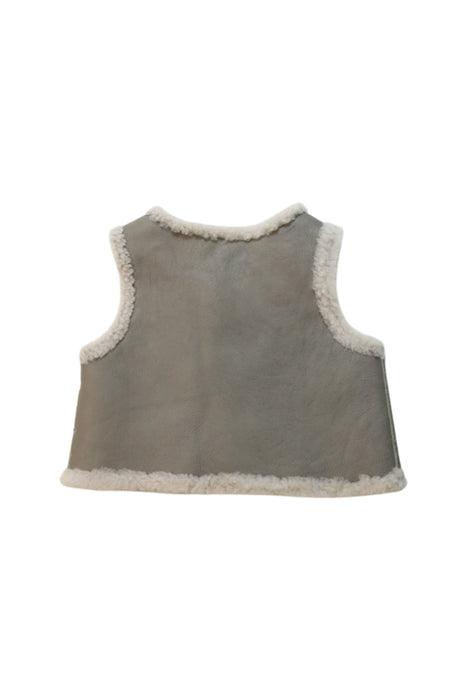 A Grey Sweater Vests from Bonpoint in size 18-24M for neutral. (Back View)