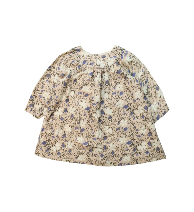 A Multicolour Long Sleeve Dresses from Bonpoint in size 6-12M for girl. (Front View)