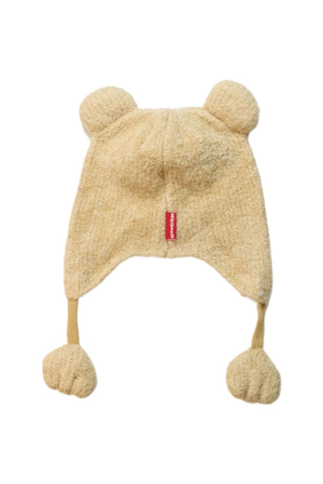 A Brown Winter Hats from Miki House in size O/S for neutral. (Back View)