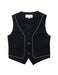 A Black Suit Vests from Nicholas & Bears in size 2T for boy. (Front View)