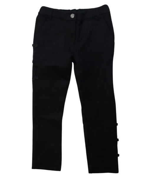 A Black Casual Pants from Nicholas & Bears in size 4T for girl. (Front View)