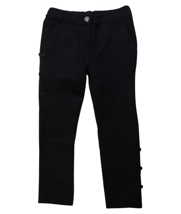 A Black Casual Pants from Nicholas & Bears in size 4T for girl. (Front View)