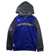 A Blue Zippered Sweatshirts from Adidas in size 8Y for boy. (Front View)