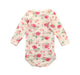 A White Long Sleeve Bodysuits from Petit Bateau in size 6-12M for girl. (Back View)