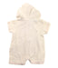 A White Short Sleeve Rompers from Kissy Kissy in size 12-18M for girl. (Back View)