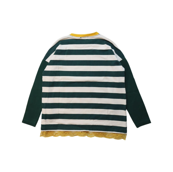 A Multicolour Long Sleeve Tops from Monnalisa in size 6T for girl. (Back View)