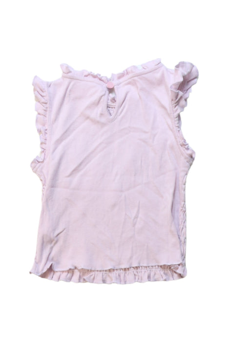 A Pink Sleeveless Tops from Gingersnaps in size 18-24M for girl. (Back View)