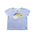 A Blue Short Sleeve T Shirts from Bonnie Baby in size 4T for girl. (Front View)