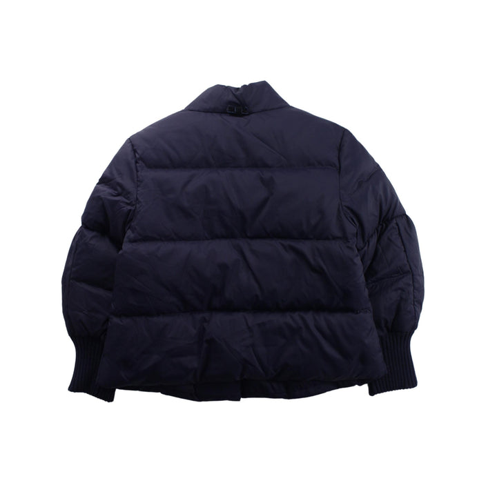 A Purple Puffer/Quilted Jackets from Nicholas & Bears in size 4T for boy. (Back View)