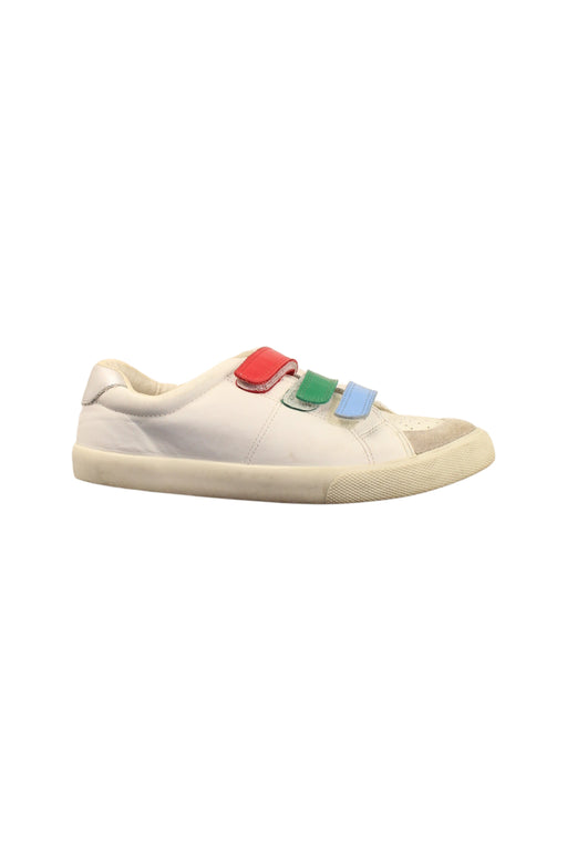 A White Sneakers from Boden in size 12Y for boy. (Front View)