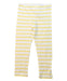 A Yellow Leggings from La Compagnie des Petits in size 4T for girl. (Back View)