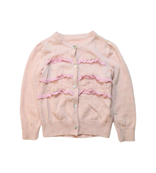 A Pink Cardigans from Nicholas & Bears in size 3T for girl. (Front View)