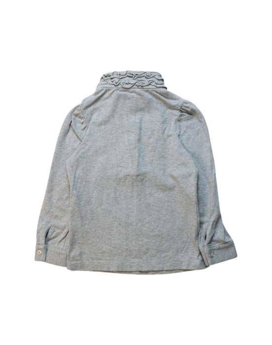 A Grey Long Sleeve Polos from Nicholas & Bears in size 3T for girl. (Back View)