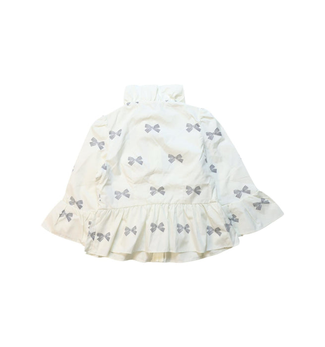 A White Long Sleeve Tops from Nicholas & Bears in size 4T for girl. (Back View)
