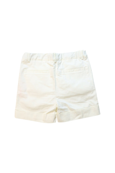 A White Shorts from Nicholas & Bears in size 4T for girl. (Back View)