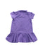A Purple Short Sleeve Dresses from Ralph Lauren in size 3-6M for girl. (Back View)