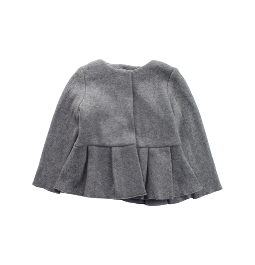 A Grey Cardigans from Jacadi in size 3T for girl. (Front View)