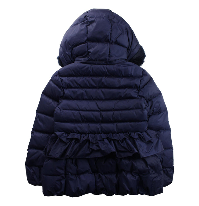 A Purple Puffer/Quilted Jackets from Nicholas & Bears in size 10Y for girl. (Back View)