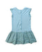 A Blue Sleeveless Dresses from Petit Bateau in size 12-18M for girl. (Back View)