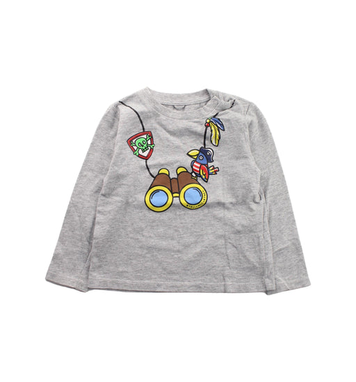 A Grey Long Sleeve T Shirts from Stella McCartney in size 18-24M for boy. (Front View)
