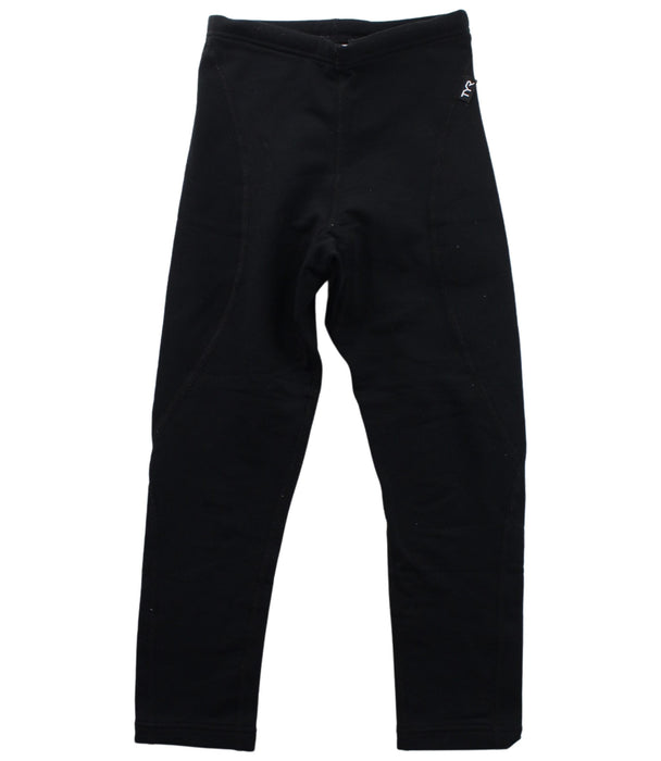 A Black Leggings from TYR in size 4T for girl. (Front View)