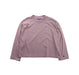 A Taupe Long Sleeve T Shirts from Champion in size 7Y for girl. (Front View)