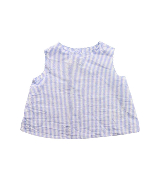 A Blue Dress Sets from Nanos in size 3-6M for girl. (Front View)