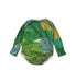 A Green Long Sleeve Bodysuits from Burberry in size 3-6M for neutral. (Back View)