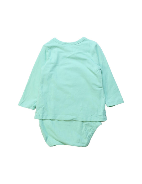 A Multicolour Long Sleeve Bodysuits from Seed in size 3-6M for neutral. (Back View)