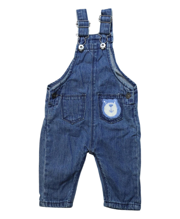 A Multicolour Long Overalls from Seed in size 0-3M for neutral. (Front View)