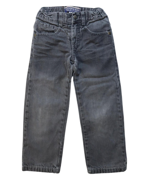 A Grey Casual Pants from Chevignon in size 3T for boy. (Front View)