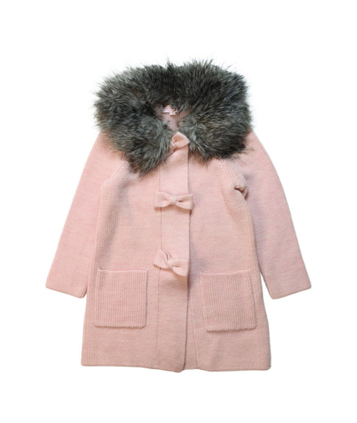 A Pink Coats from Nicholas & Bears in size 2T for girl. (Front View)