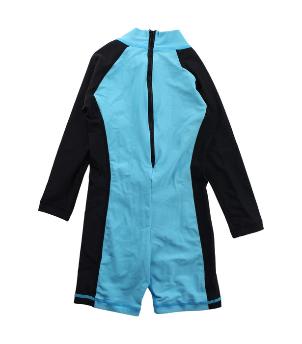 A Black Swimsuits from Charlie Banana in size 18-24M for girl. (Back View)