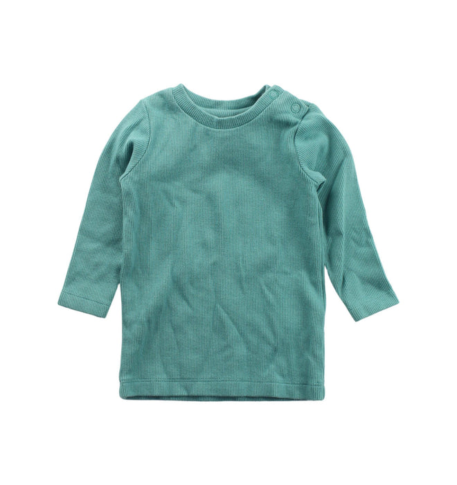 A Green Knit Sweaters from Seed in size 3-6M for boy. (Front View)