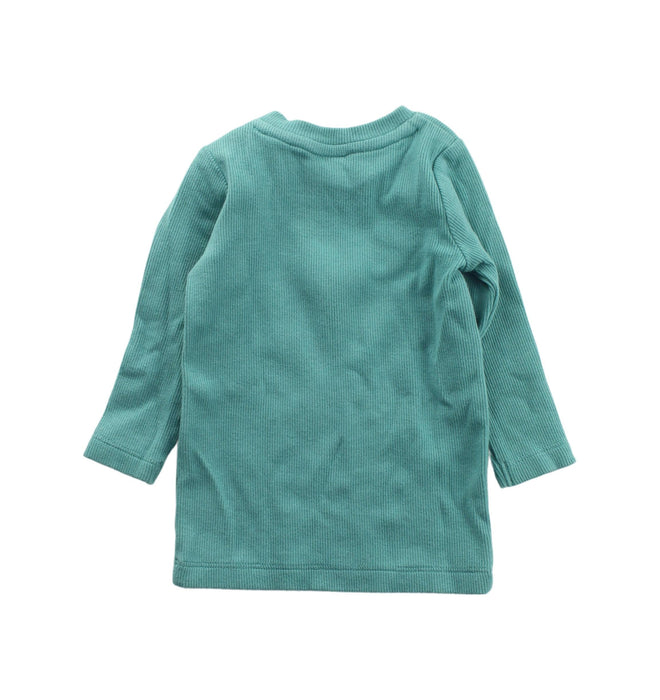 A Green Knit Sweaters from Seed in size 3-6M for boy. (Back View)