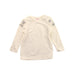 A White Long Sleeve T Shirts from Seed in size 3-6M for girl. (Front View)