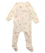 A White Onesies from Purebaby in size 0-3M for girl. (Back View)