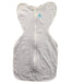 A Grey Sleepsacs from Love To Dream in size 0-3M for girl. (Front View)