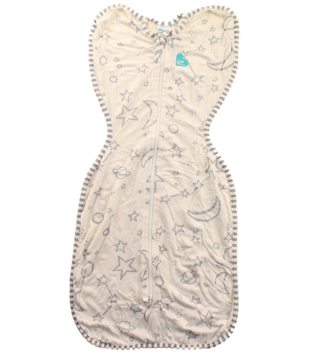 A White Sleepsacs from Love To Dream in size 0-3M for girl. (Front View)