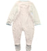 A White Onesies from The Gro Company in size 6-12M for neutral. (Back View)