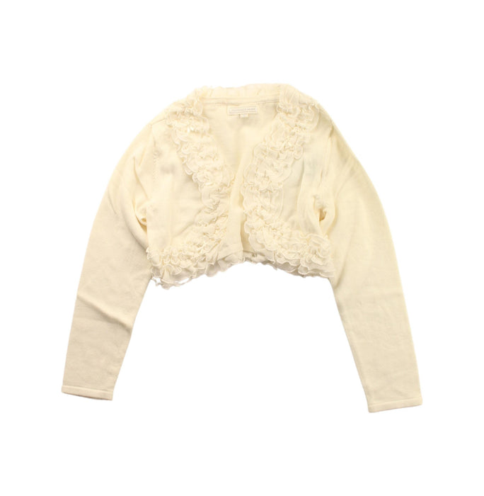 A Ivory Cardigans from Nicholas & Bears in size 4T for girl. (Front View)