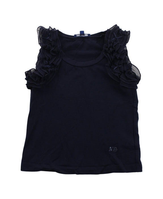 A Blue Sleeveless Tops from Nicholas & Bears in size 3T for girl. (Front View)