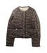 A Black Puffer/Quilted Jackets from Nicholas & Bears in size 14Y for girl. (Front View)