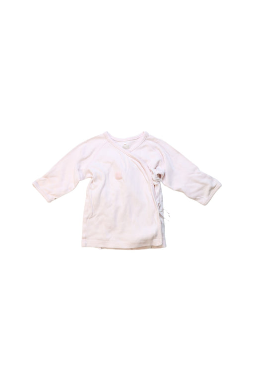 A Pink Long Sleeve Tops from Chicco in size 3-6M for girl. (Front View)