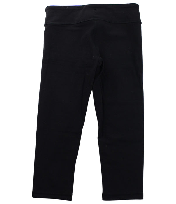 A Black Leggings from Ivivva in size 10Y for girl. (Back View)