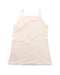A White Sleeveless T Shirts from Petit Bateau in size 6T for girl. (Back View)