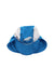 A Blue Sun Hats from Konfidence in size 4T for girl. (Back View)