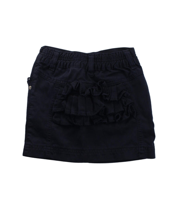 A Blue Short Skirts from Monnalisa in size 2T for girl. (Back View)