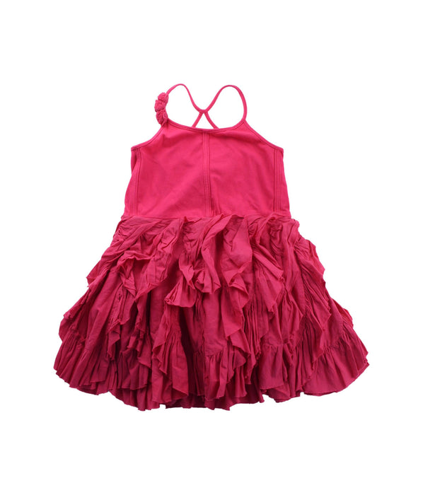 A Pink Sleeveless Dresses from Bardot Junior in size O/S for girl. (Front View)